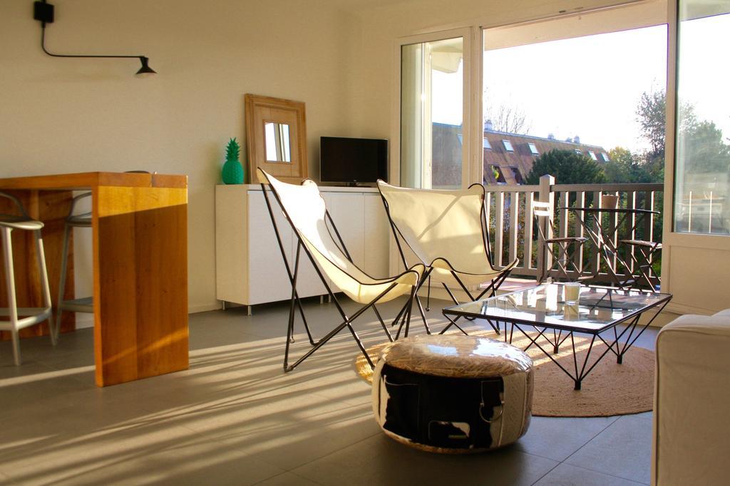 Appartement Le Clos De Sablier Tourgéville Zimmer foto