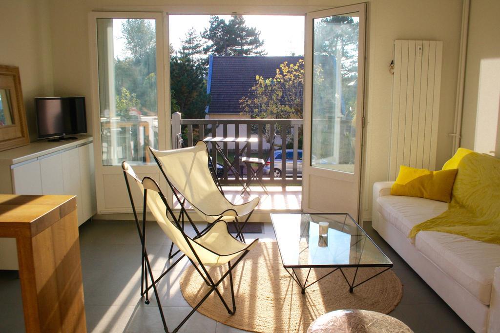 Appartement Le Clos De Sablier Tourgéville Zimmer foto